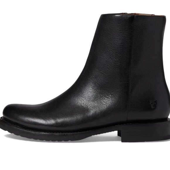Frye Women's Black Veronica Inside Zip Ankle Boot. Sz: 6.5 - Picture 2 of 14
